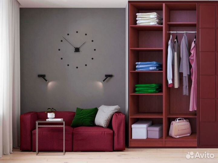 Встроенные шкафы-купе и распашные на заказ