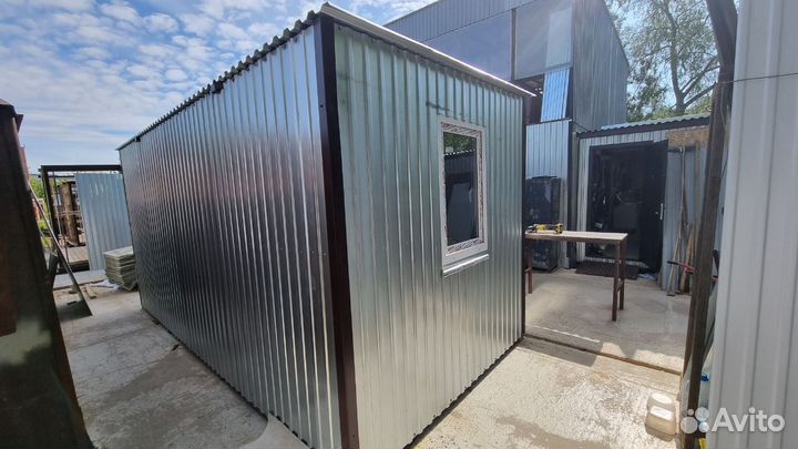 Бытовка вагончик металлическая новая