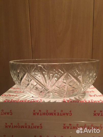 Хрустальные салатники СССР