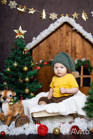 Реквизит для новогодней фотосессии,фон