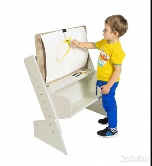 Детская растущая парта и стул