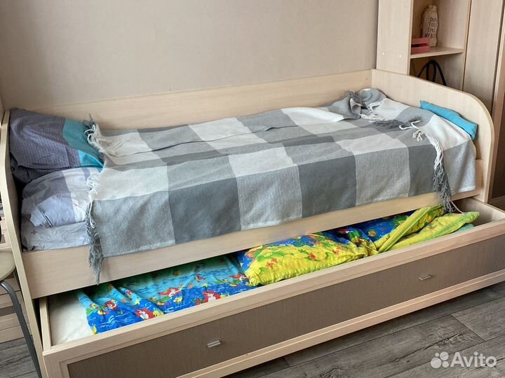 Стенка для подростка лазурит