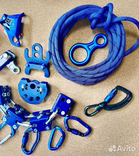 Зажим венто на гибкой анкерной линии арт3888