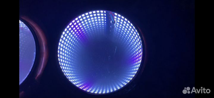 RGB фары с эффектом бесконечности ваз 2106