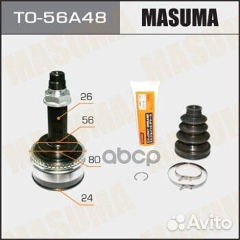 Шрус TO56A48 Masuma
