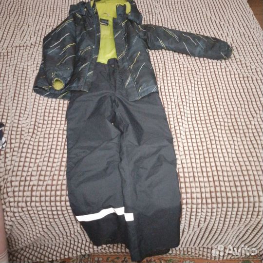 Зимний костюм для мальчика 140