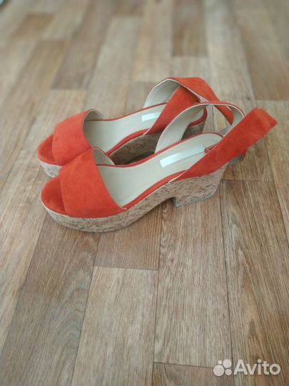 Босоножки и топ H&M