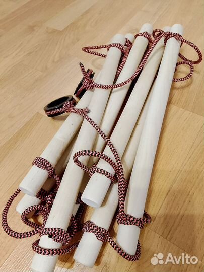 Лестница деревянная детская для шведской стенки