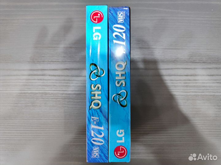 Новые видеокассеты VHS LG E-120