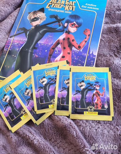 Наклейки Panini Леди Баг и Супер Кот