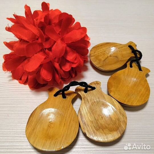 Кастаньеты Деревянные Испания Фламенко