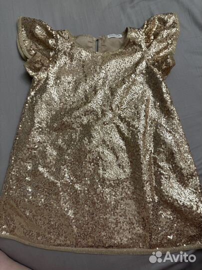 Платье с пайетками 104