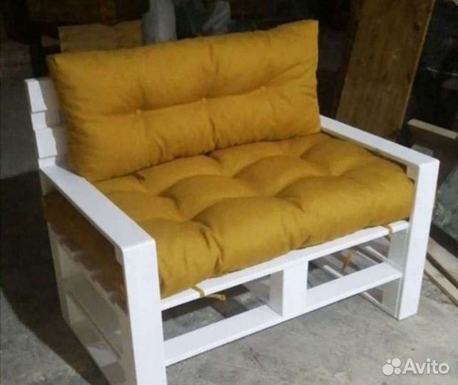 Подушки на садовые качели