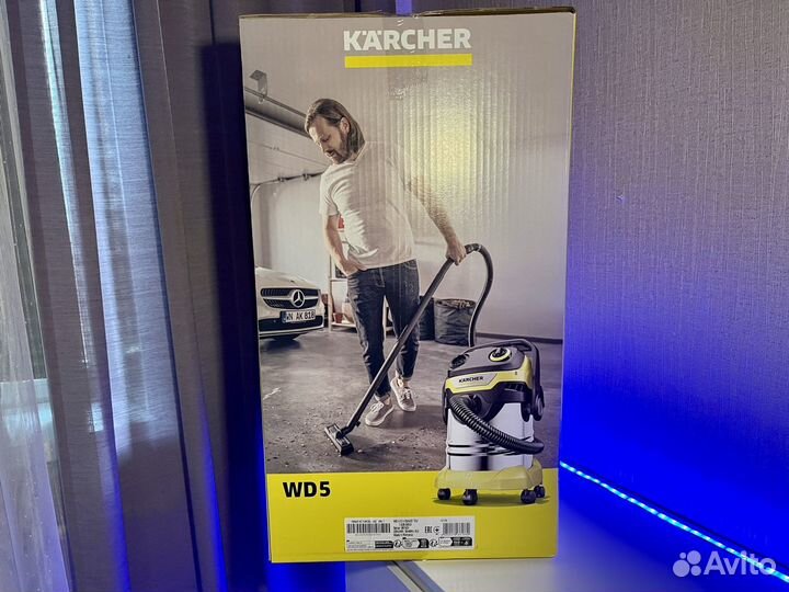 Хозяйственный пылесос Karcher WD5 S V-25/5/22