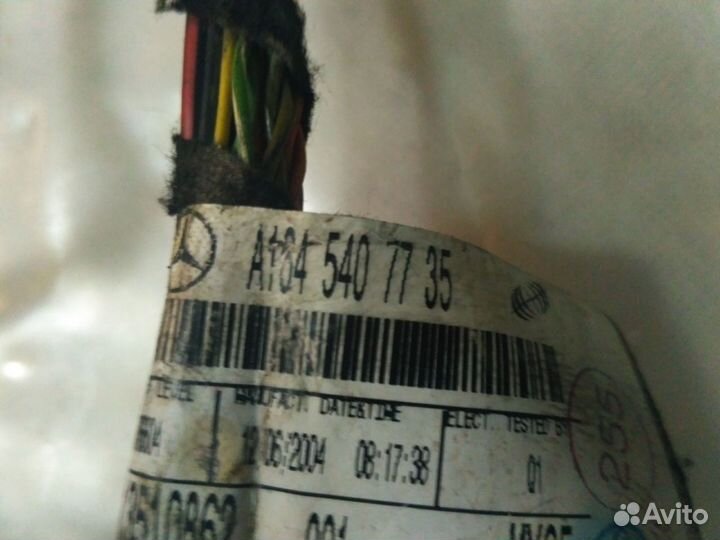 Проводка в торпедо Mercedes W164 A1645407735