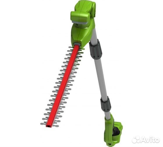 Штанговый аккумуляторный кусторез Greenworks