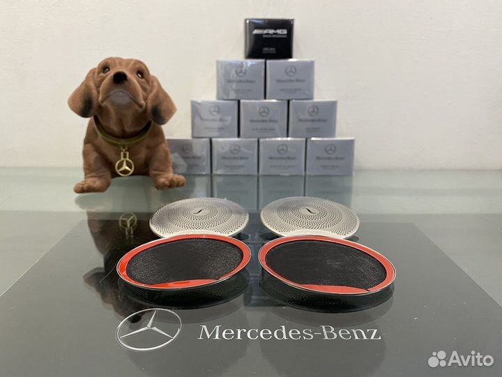 Накладки Burmester на динамики для Мерседес Бенц