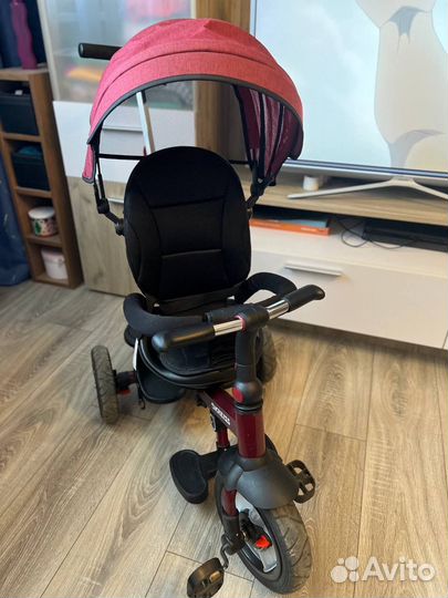 Трехколесный велосипед kreiss с ручкой