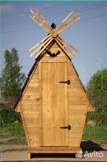 Дачный туалет с установкой BLU783