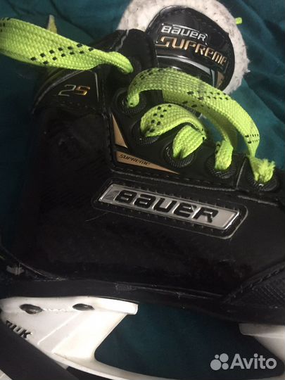 Хоккейные коньки bauer 25