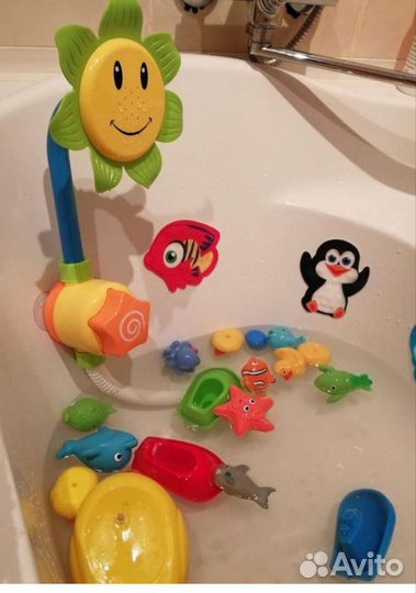 Игрушка для ванной подсолнух