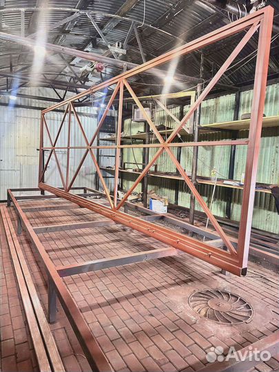 Ворота откатные с установкой