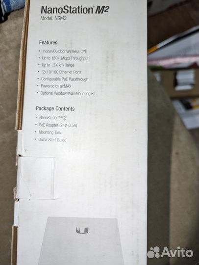 Точка доступа Ubiquiti NanoStation M2