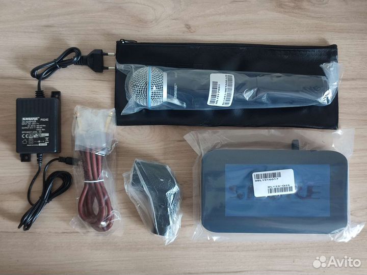 Радиомикрофоны Shure Blx24 Beta58A новые в коробке