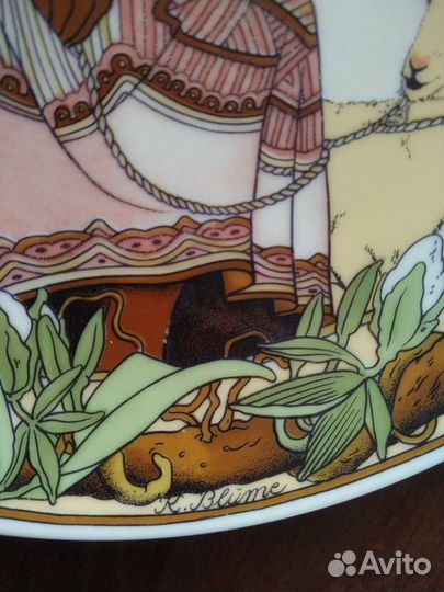 Тарелки Villeroy Boch. Дети Мира №3. Германия