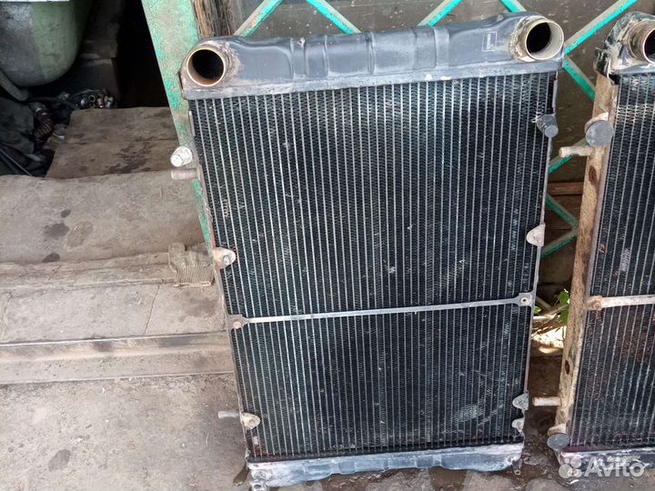 Радиатор осн. на ГАЗЕЛЬ. Медный. 2-х рядный