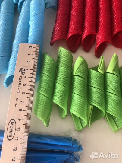 Бигуди мягкие для спиральных локонов