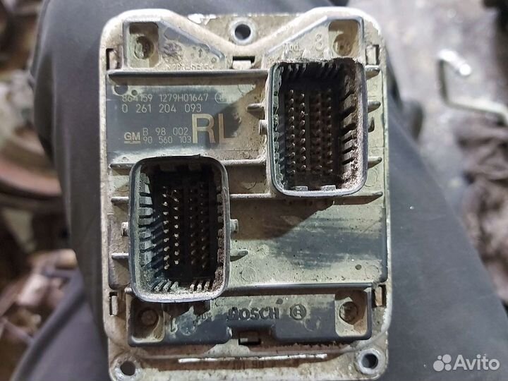 Блок управления двигателем Opel Astra