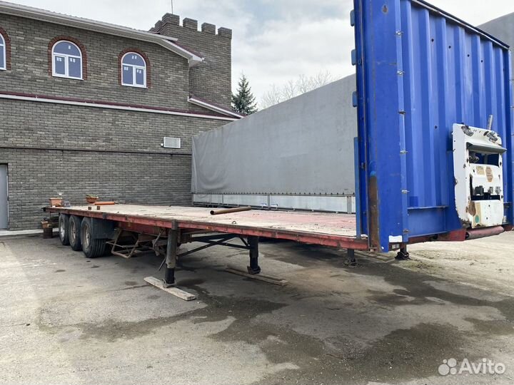 Полуприцеп бортовой Krone SDP27, 2003
