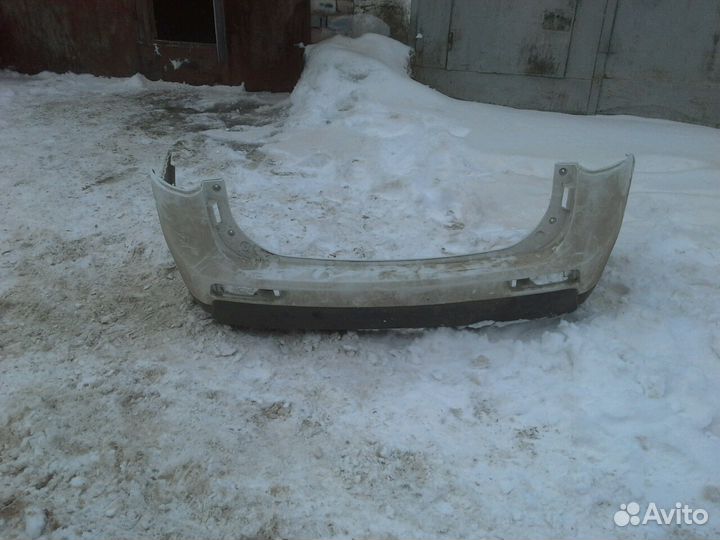 Задний бампер Mitsubishi Outlender 2012-2015