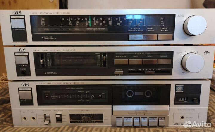 Музыкальный центр JVC 80-х