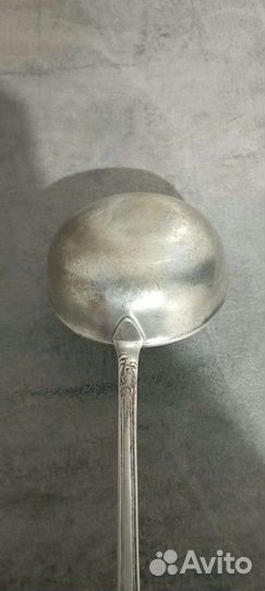 Половник Кольчугино Пламя посеребрение