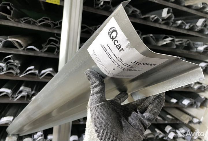 Порог левый Hyundai Matrix, Lavita 2001-2008 (1мм)