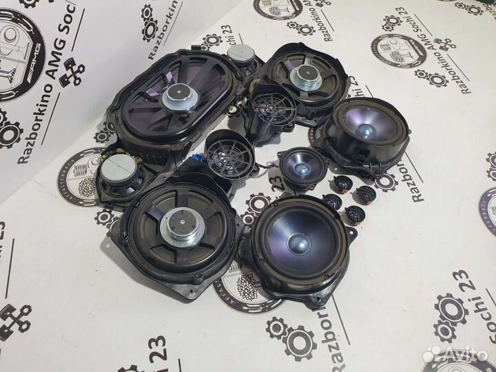 Комплект динамиков (колонок) для Mercedes W221