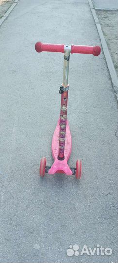 Самокат детский трехколесный бу