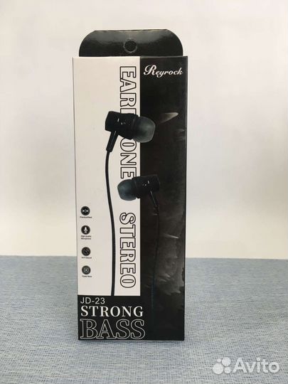 Проводные наушники с микрофоном