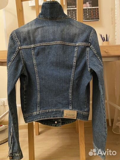 Джинсовая куртка motor