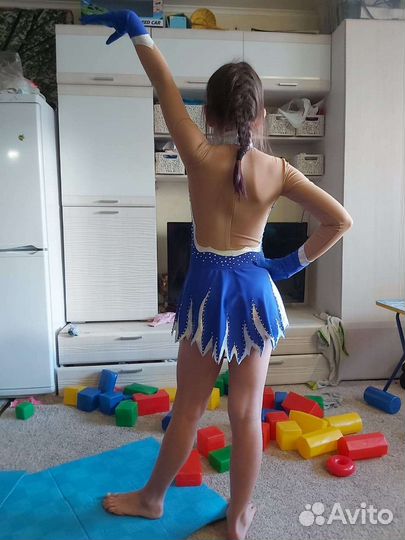 Костюм для фигурного катания 134 140