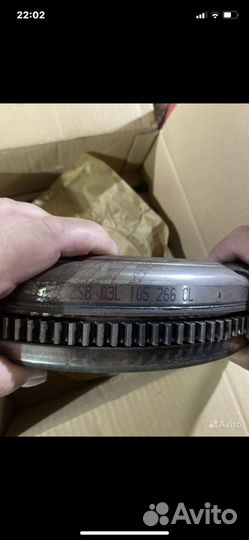 Оригинальный двухмассовый маховик