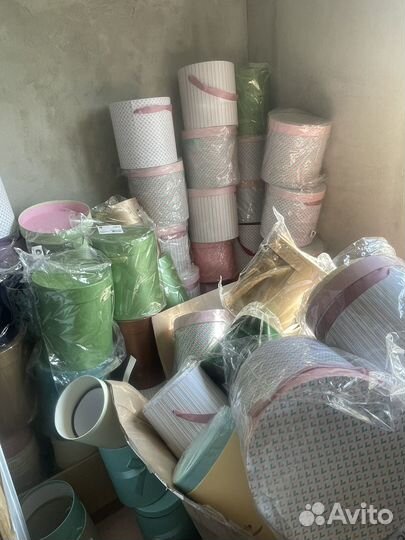 Цилиндр коробка для цветов