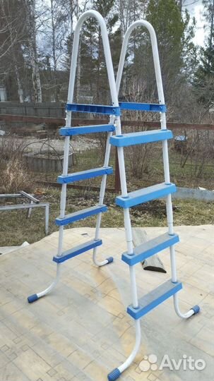 Каркасный бассейн intex