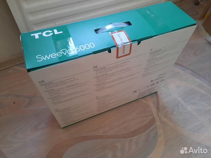 Робот пылесос TCL sweeva 6000