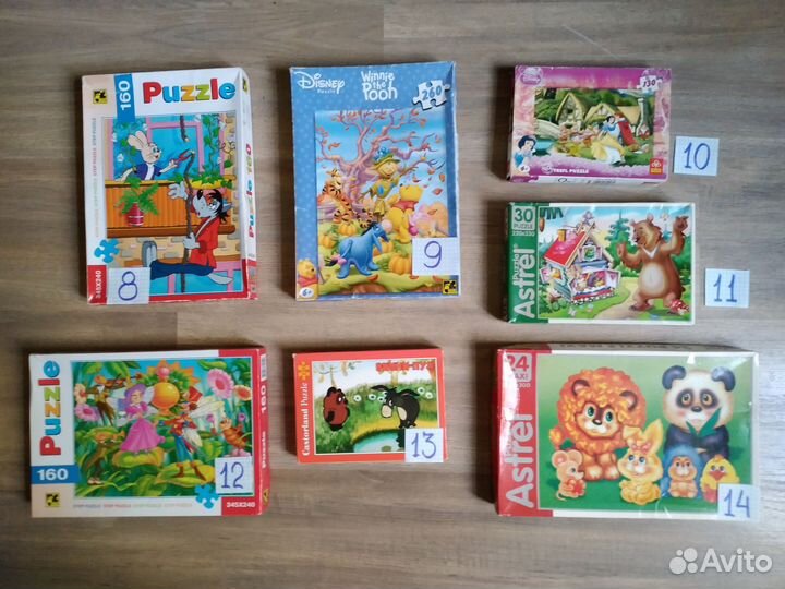 Пазлы для взрослых и детей