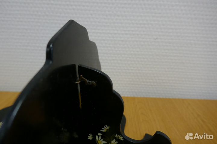 Китай. Деревянная складная полочка. Роспись