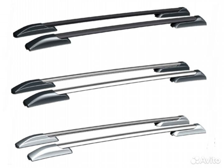 Рейлинги на крышу KIA Soul с 2019 г.в