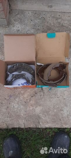 Задние барабанные тормозные колодки для toyota